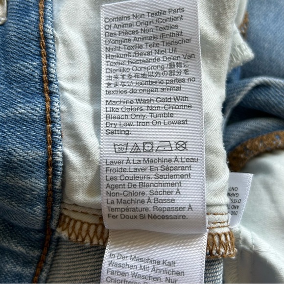 Madewell The Perfect Vintage Jeans Raw-Hem Edition Sz 26 EUC - Picture 11 of 15